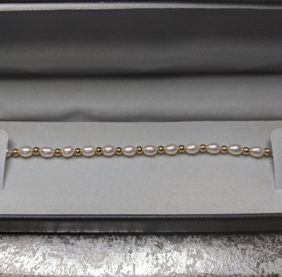 14K Gold & Pearl ❤️ - Picture 4 of 6